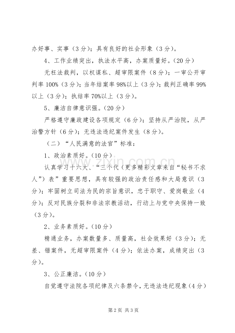 “人民满意的政法干警”活动考核细则 (2).docx_第2页