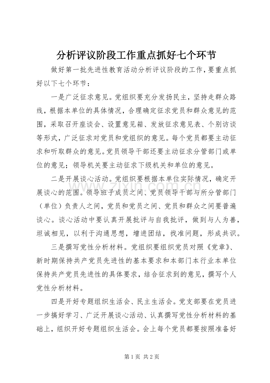 分析评议阶段工作重点抓好七个环节 (2).docx_第1页
