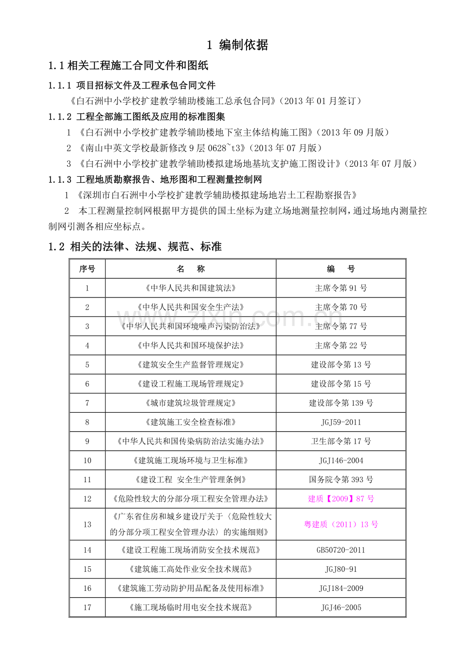 白石洲砖胎膜施工方案培训资料.docx_第1页