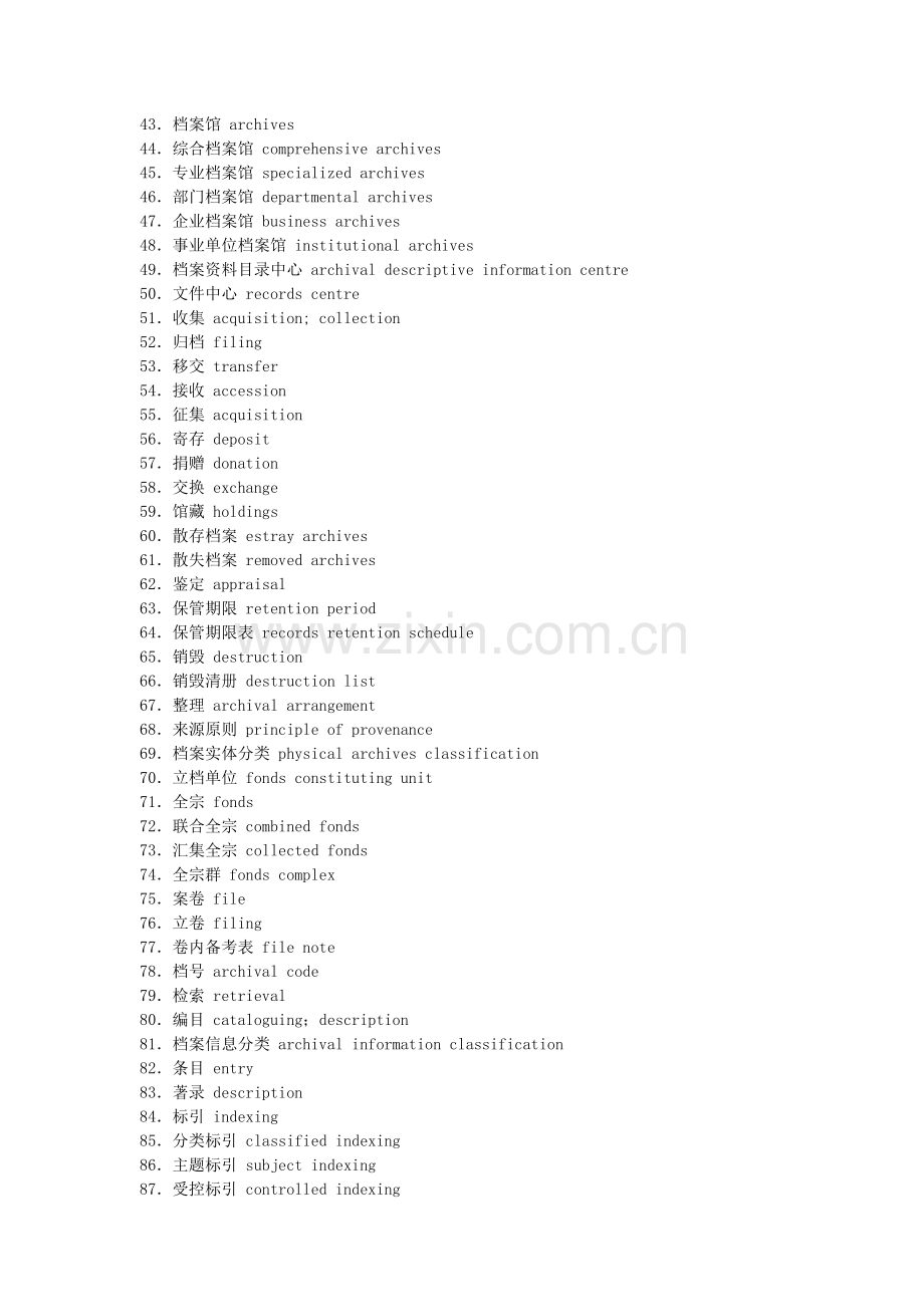 档案专业常用术语汇总.docx_第2页