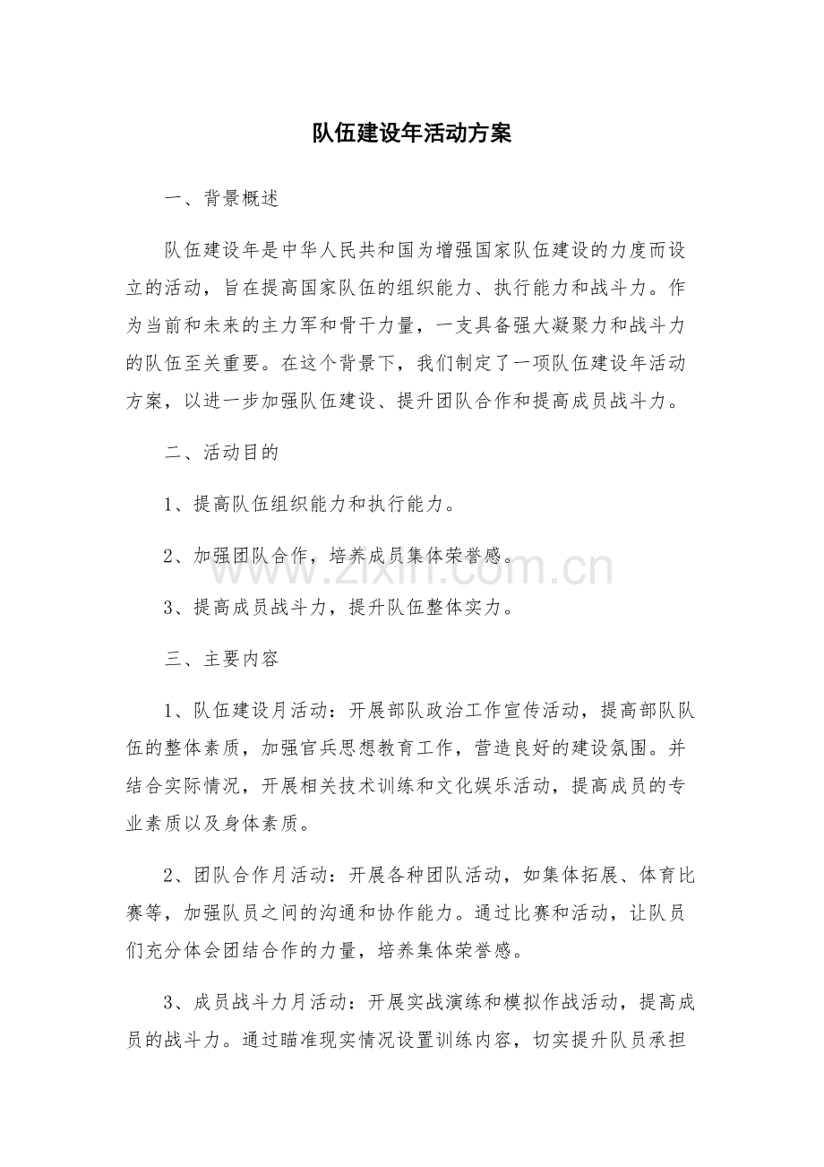 队伍建设年活动方案.docx_第1页
