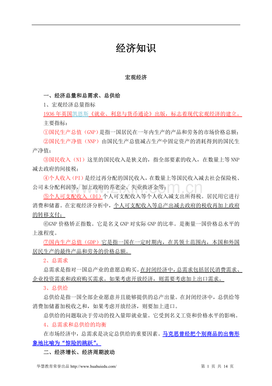 经济常识(常规).doc_第1页