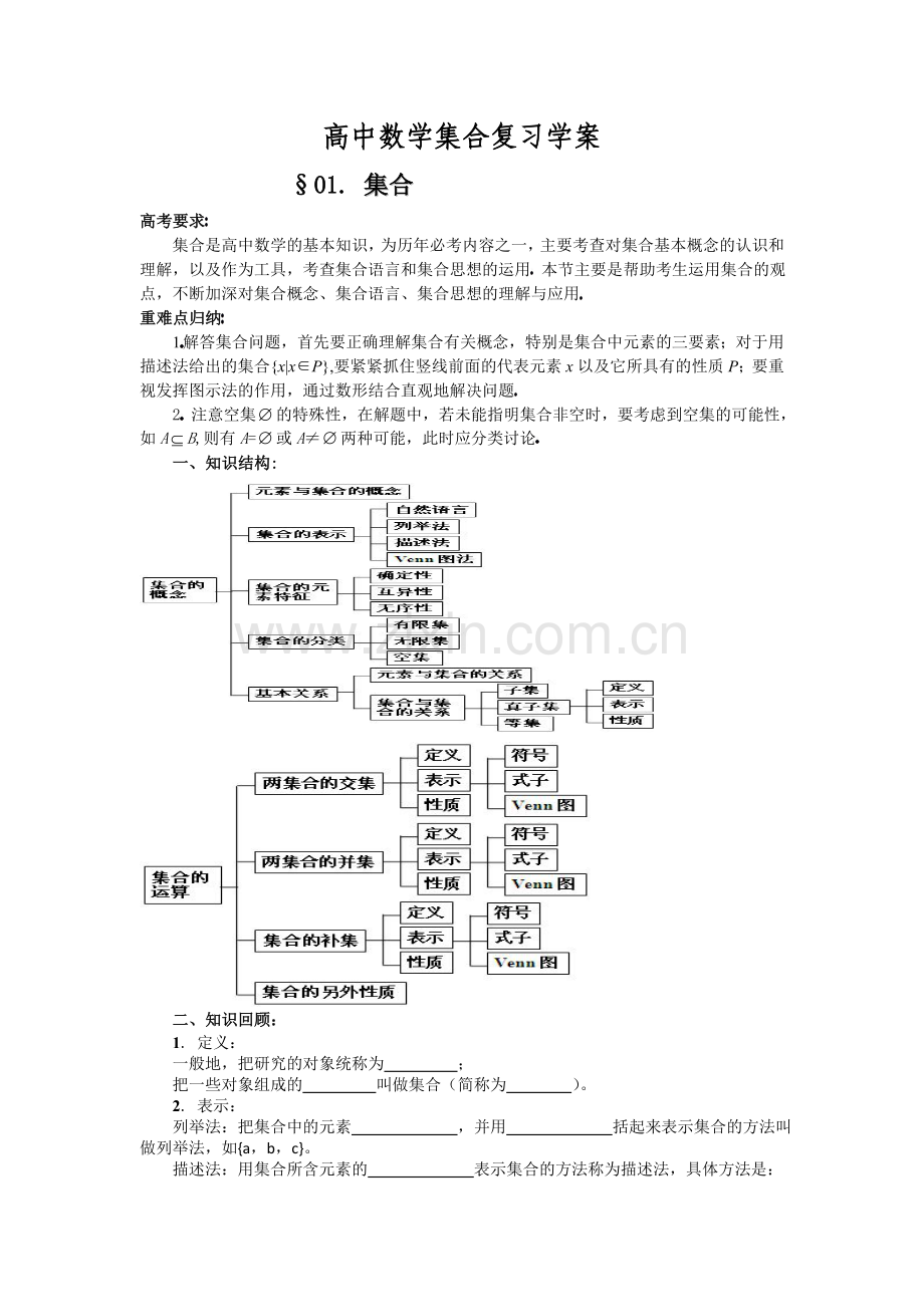 高中数学集合复习学案.doc_第1页