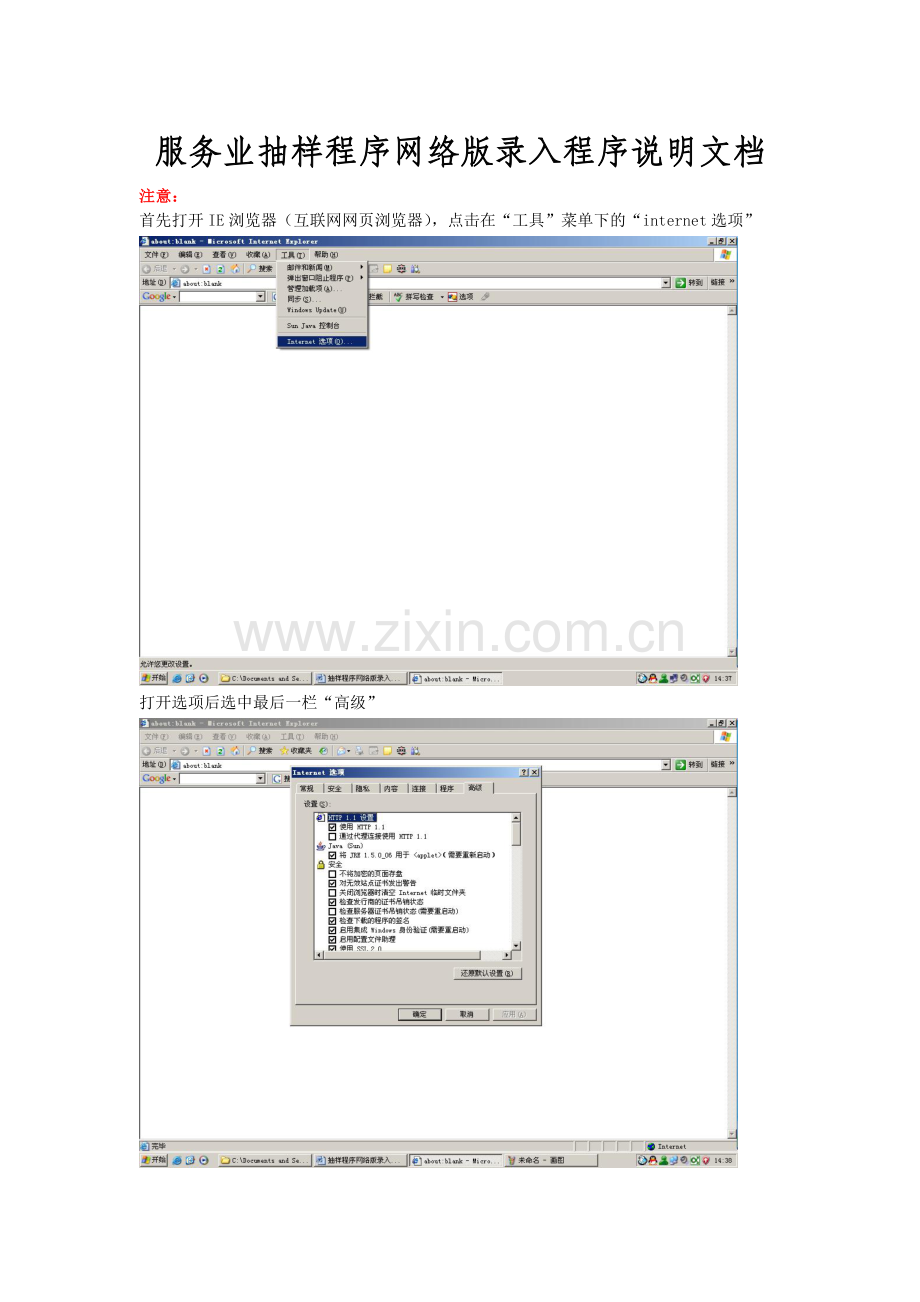 服务业抽样程序网络版录入程序说明文档.docx_第1页