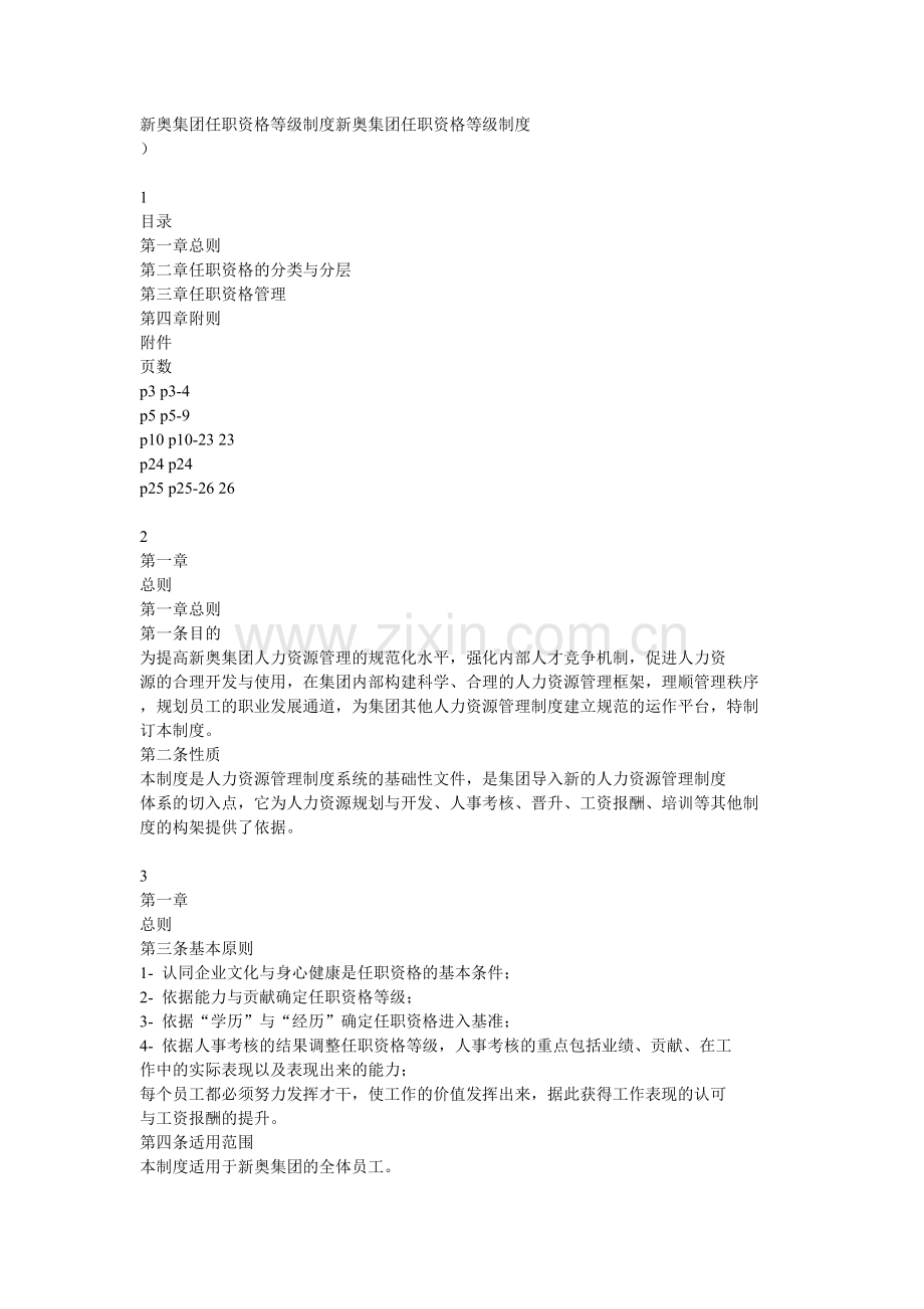 某某集团任职资格等级制度分析.doc_第1页