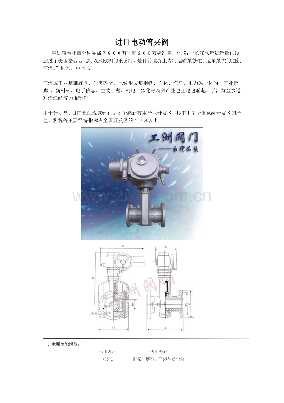 进口电动管夹阀.docx_第1页