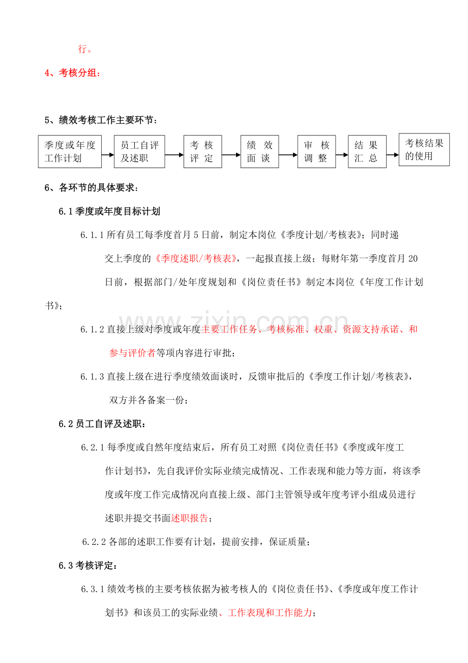 绩效考核工作规定.docx_第2页