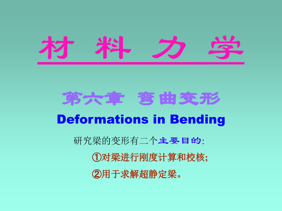 ch6弯曲变形3-7-2003.ppt_第1页