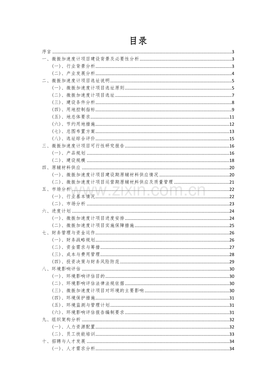 微振加速度计项目投资分析及可行性报告.docx_第2页