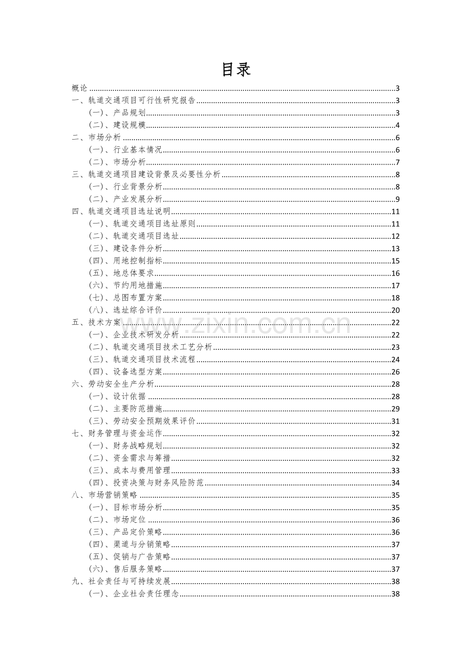 轨道交通项目可行性研究报告.docx_第2页