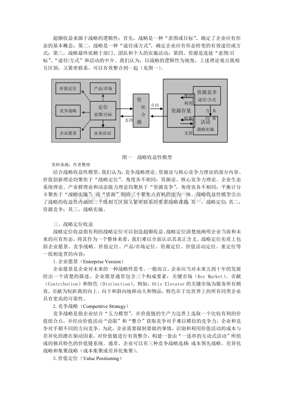 战略的收益性一种整合的观点.docx_第2页