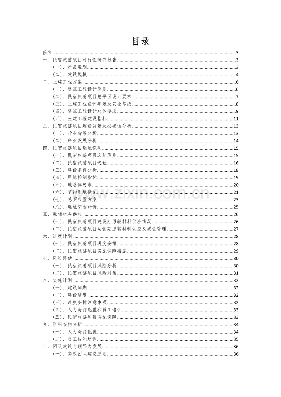 民宿旅游项目可行性研究报告.docx_第2页