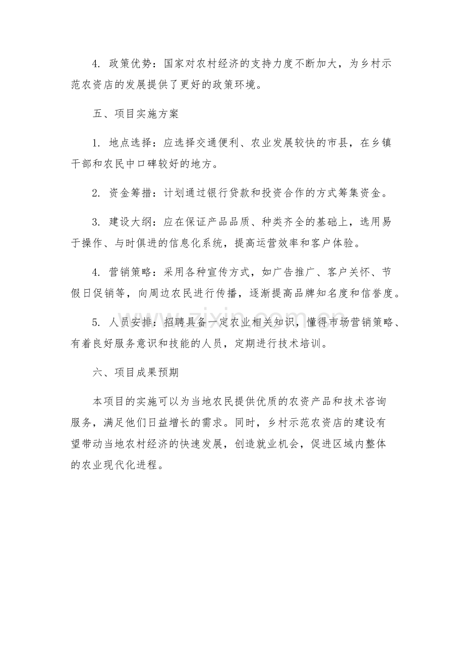 公司乡村示范农资店建设方案.docx_第2页