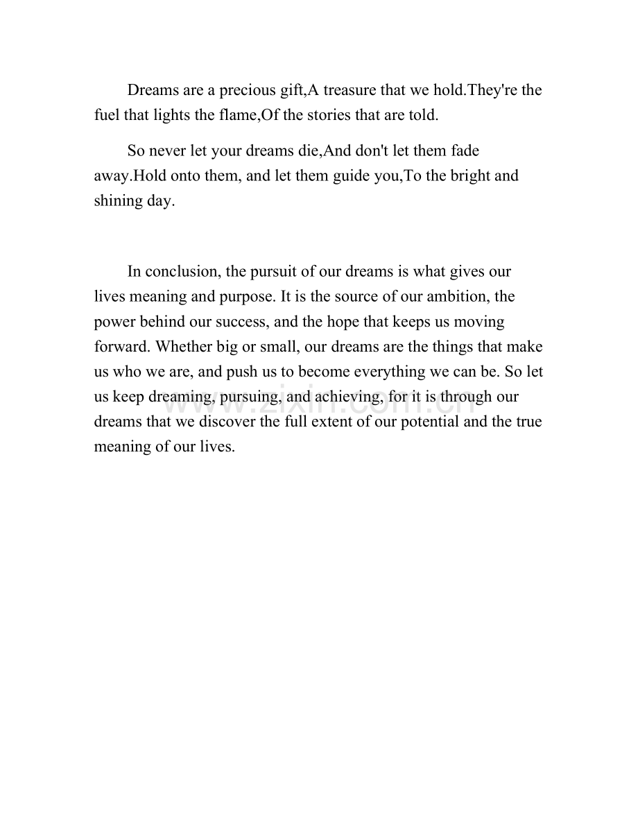关于梦想的诗歌梦想英文诗歌.docx_第2页