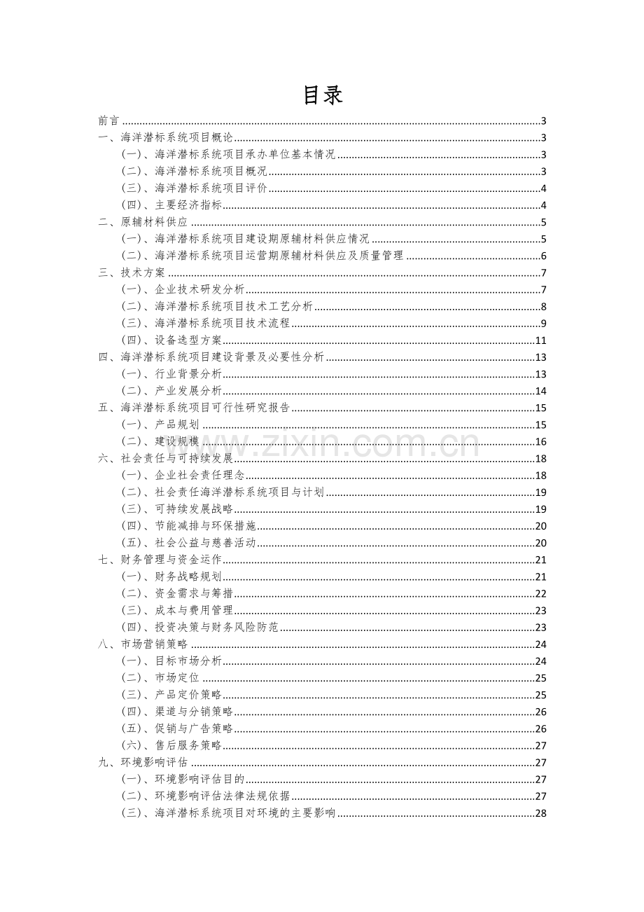 海洋潜标系统项目可行性研究报告.docx_第2页
