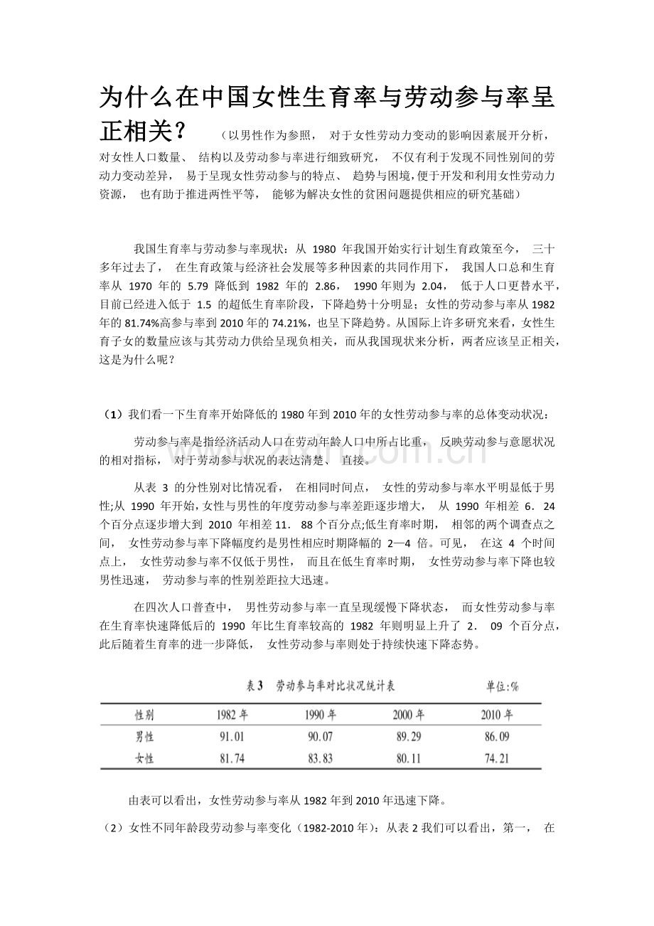 女性生育率降低.docx_第1页
