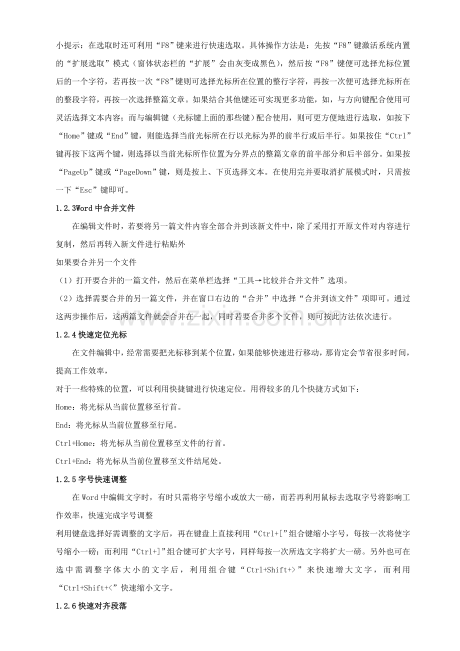 Word文字录入与编辑排版技巧.doc_第2页