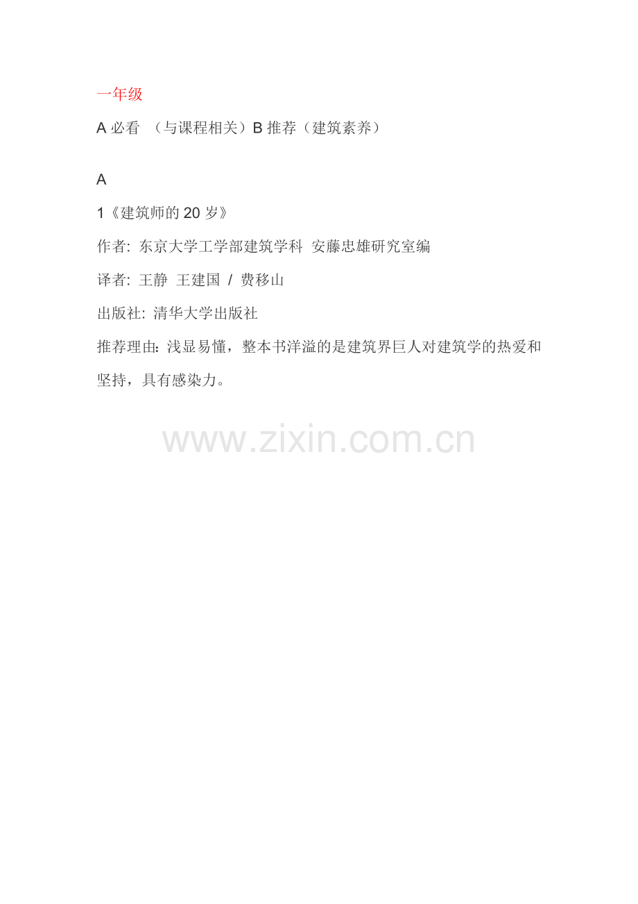 毕业整整一年了,在建筑设计院工作的一些感想.doc_第1页