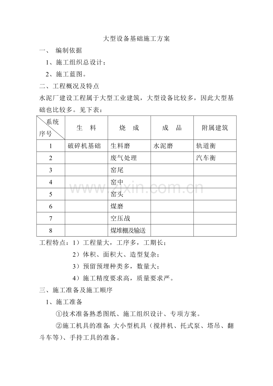 大型设备基础专项施工方案.docx_第1页