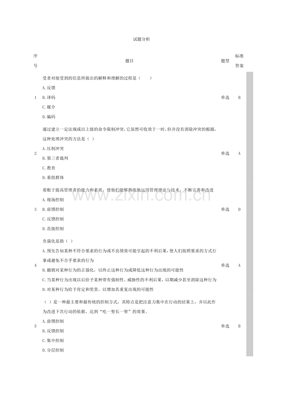 (合集)管理学记分作业一到三.docx_第1页