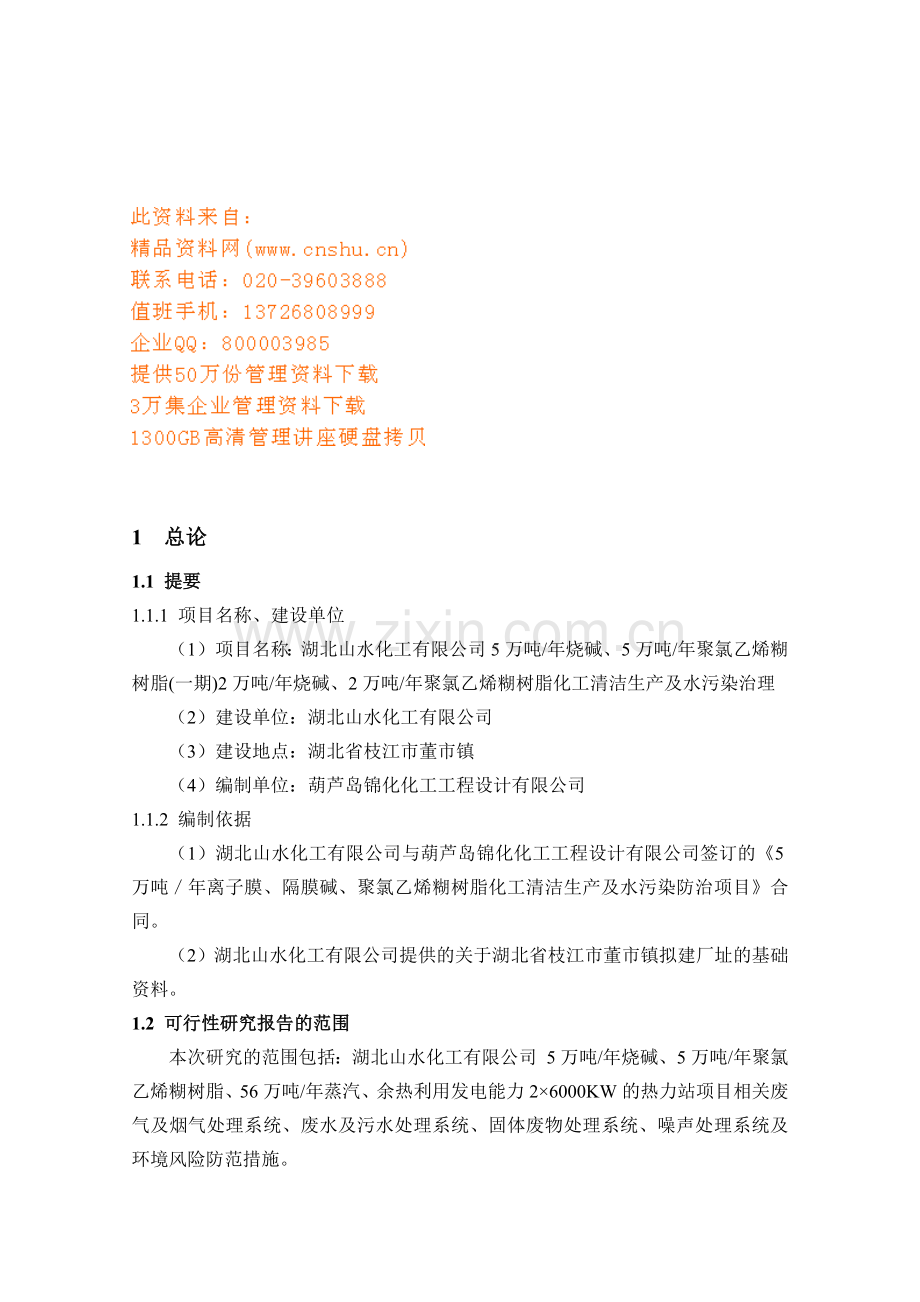 化工清洁生产及水污染治理项目研讨.docx_第1页