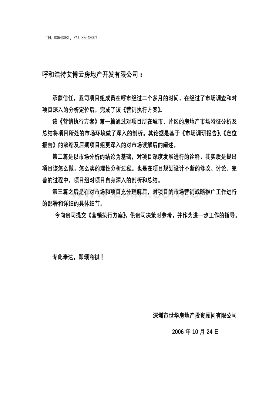 某项目营销执行报告.docx_第2页