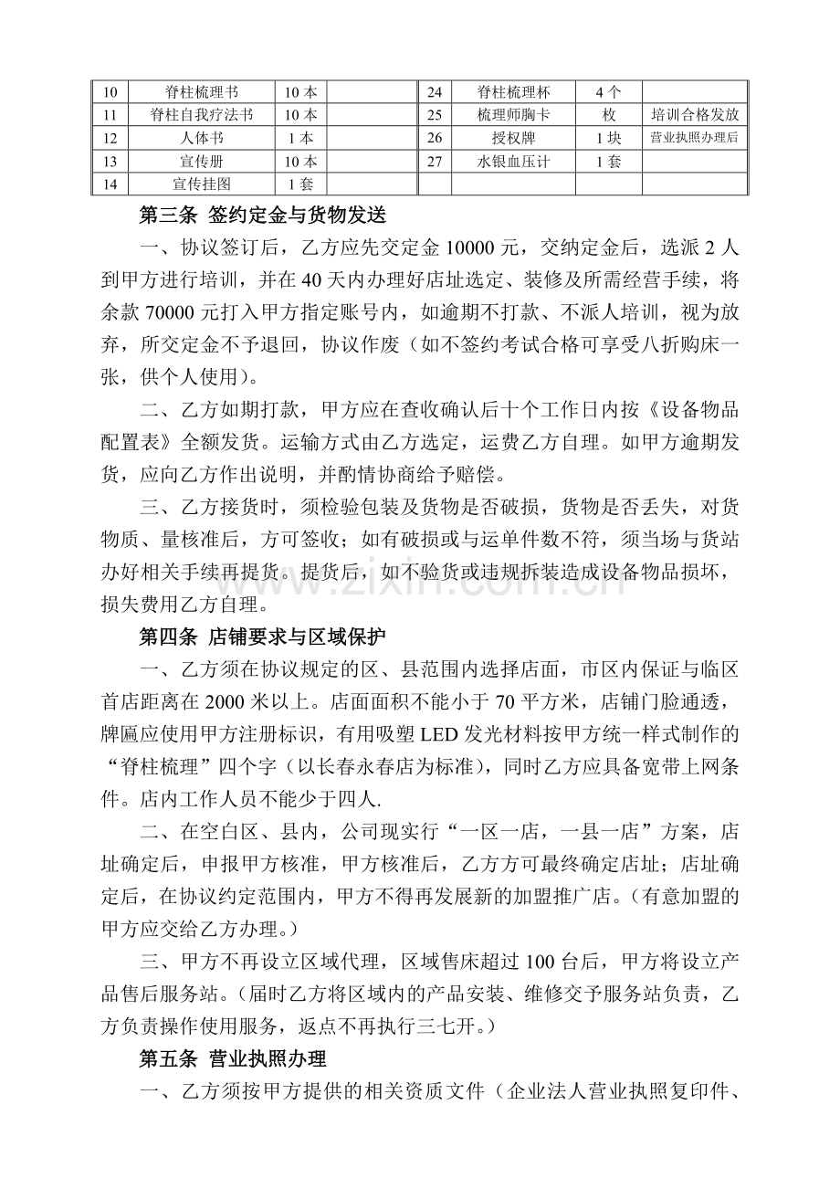 某加盟推广店协议书.docx_第2页