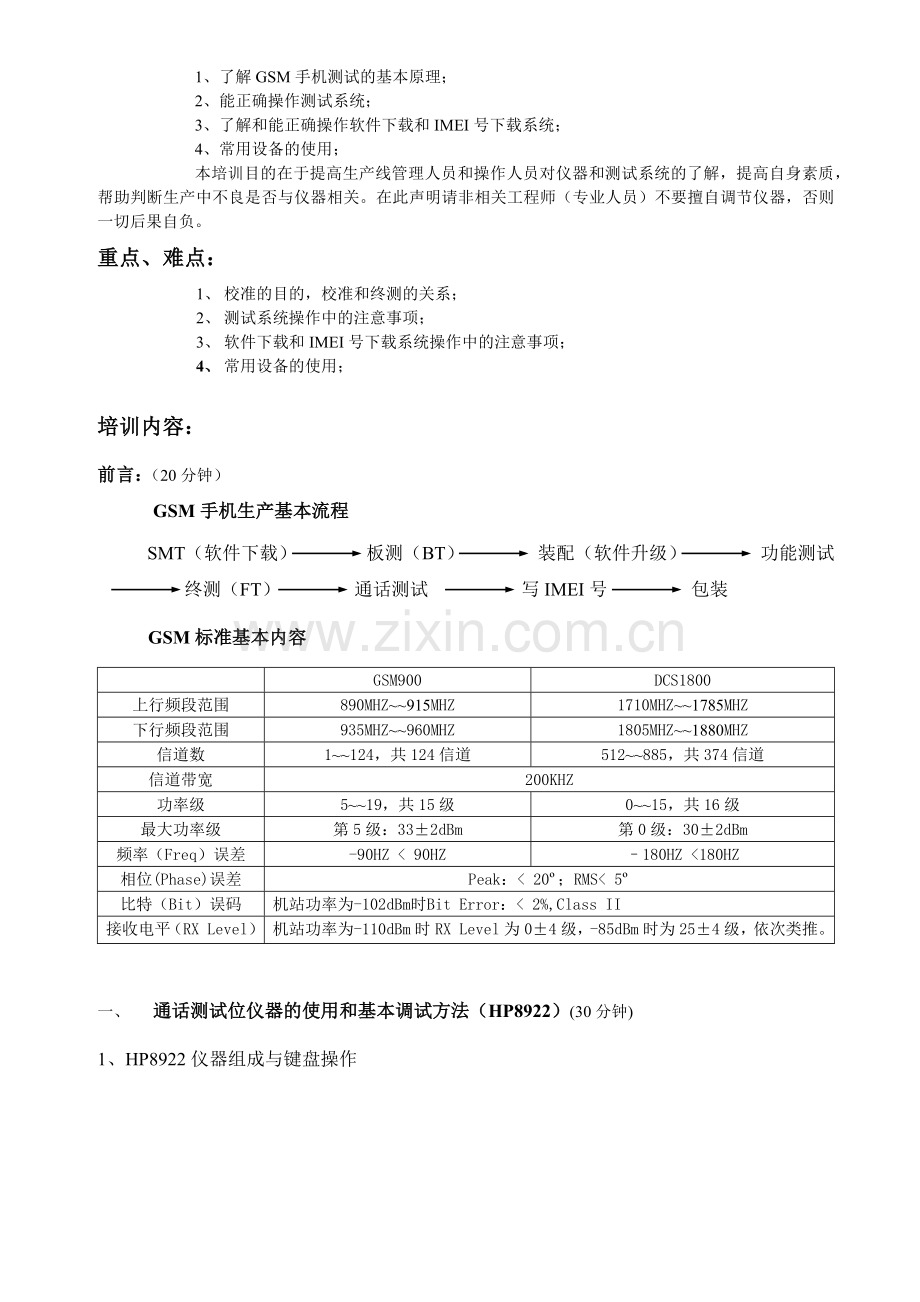 GSM手机生产常用设备和测试系统讲解(V11).docx_第2页
