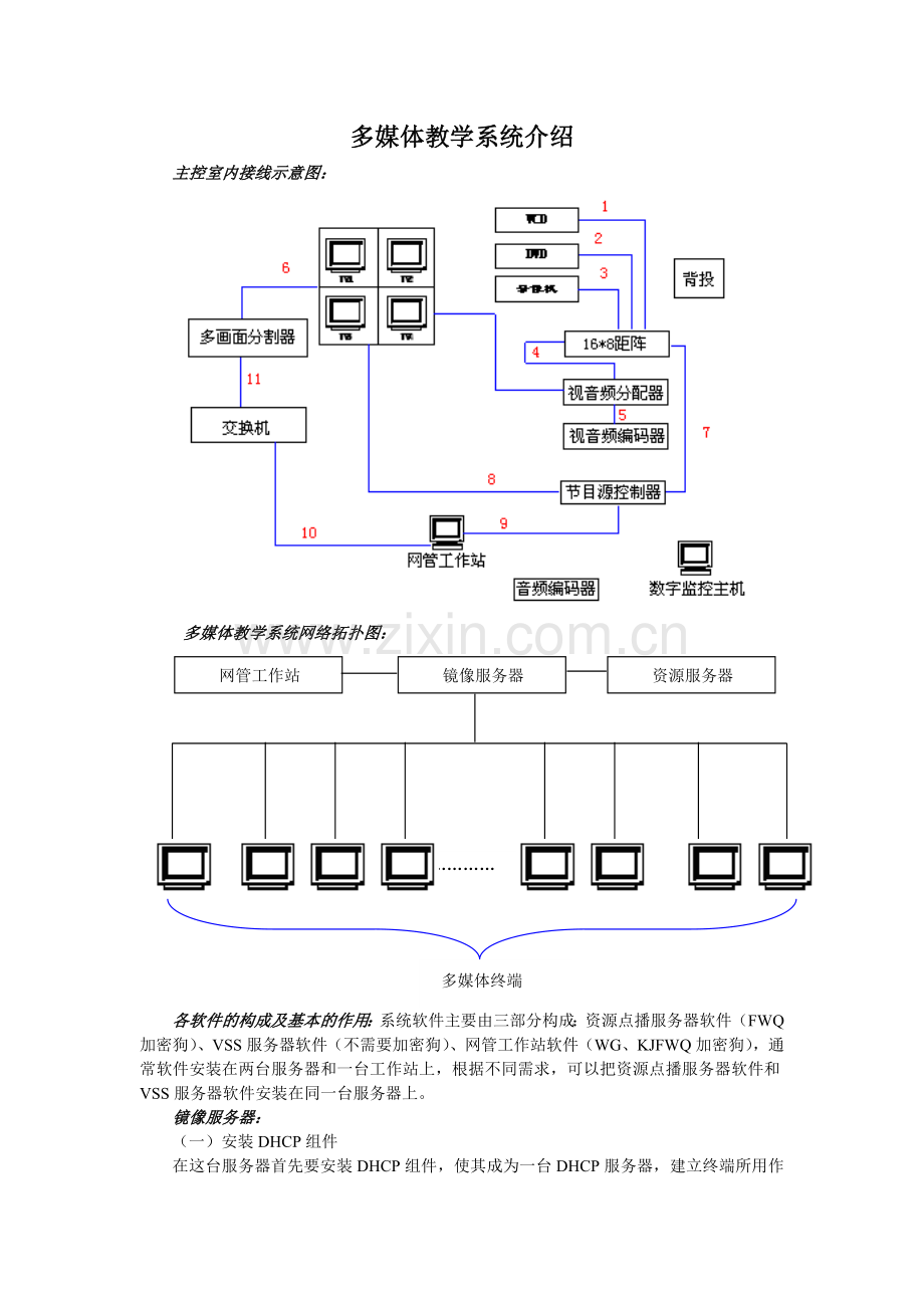 多媒体教学系统使用介绍.docx_第1页