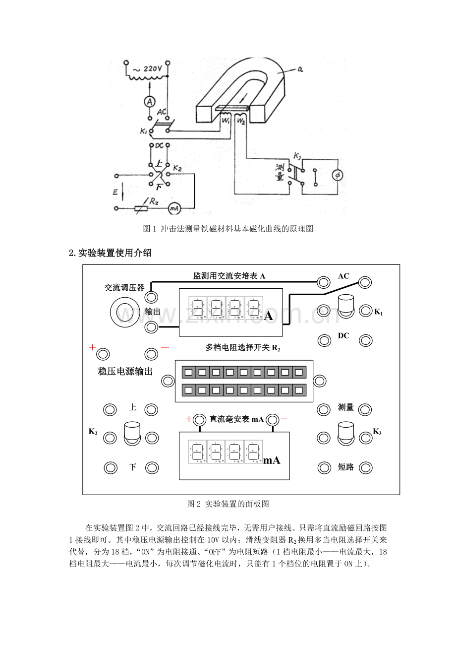 磁性材料基本磁化曲线的测量.doc_第2页