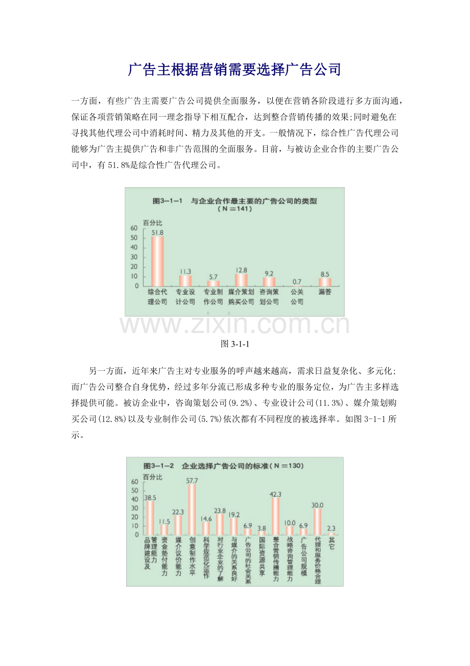 广告主根据营销需要选择广告公司.docx_第1页
