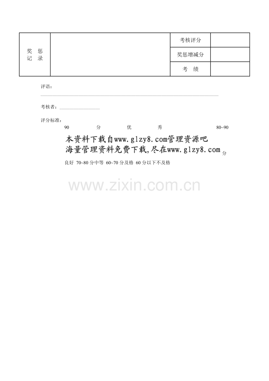 主管人员服务成绩考核表.docx_第2页