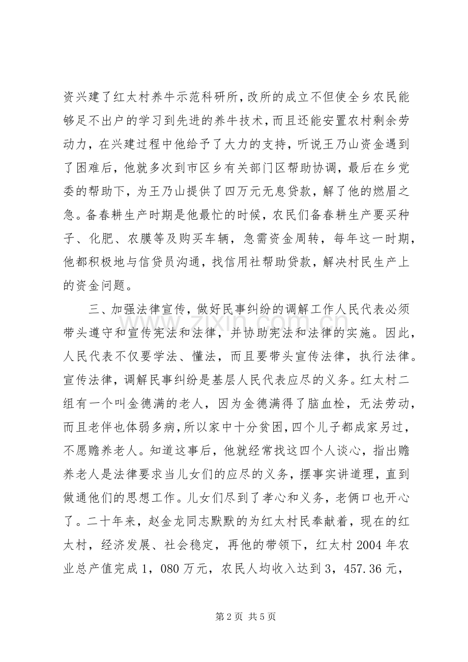 市优秀人大代表的事迹材料 (2).docx_第2页