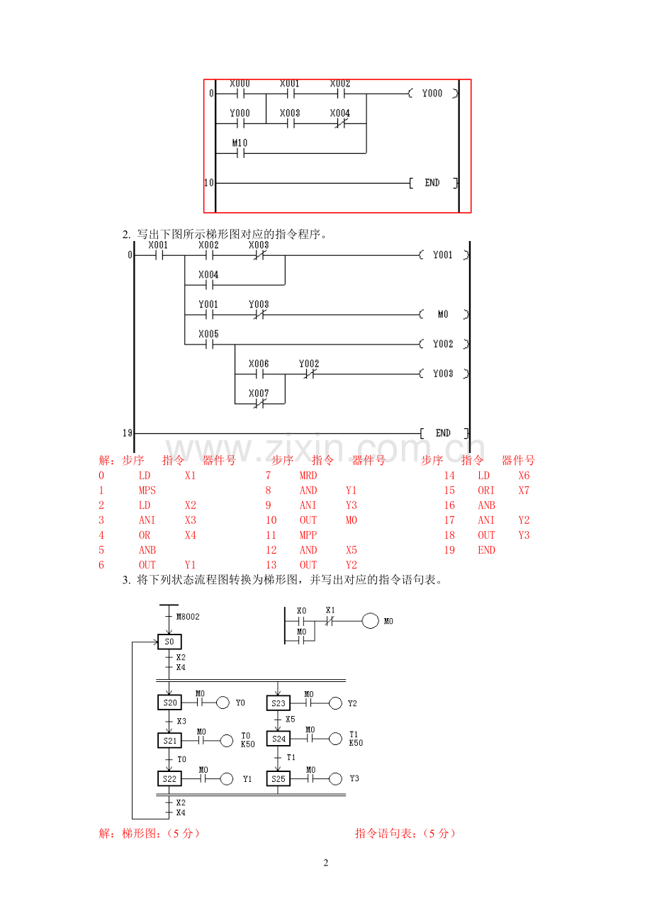 电气控制与PLC习题.doc_第2页