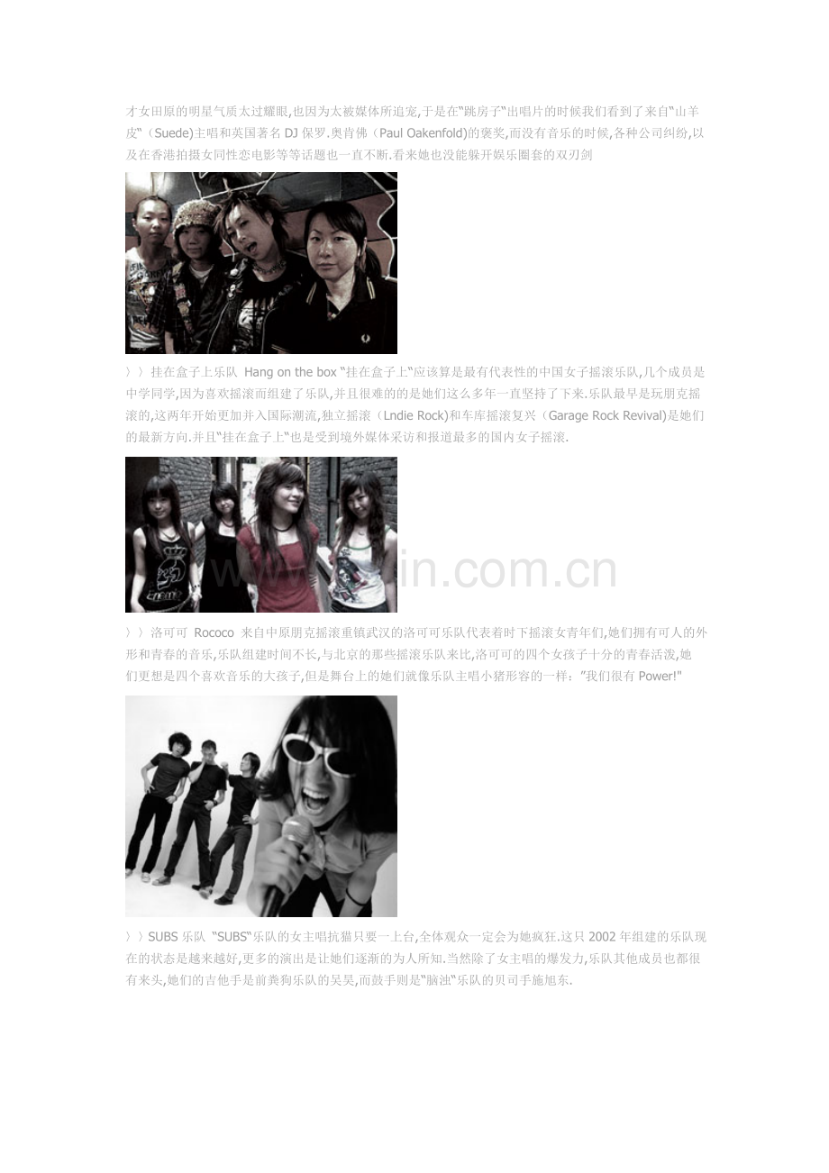 中国十支最摇滚的---女子乐队.doc_第2页