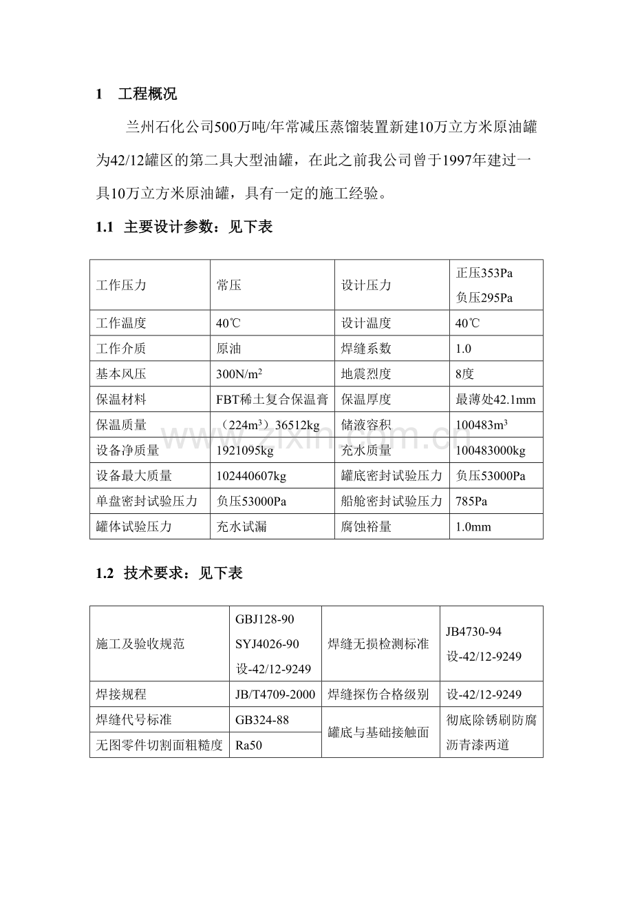 10立万储罐安装施工方案.docx_第1页