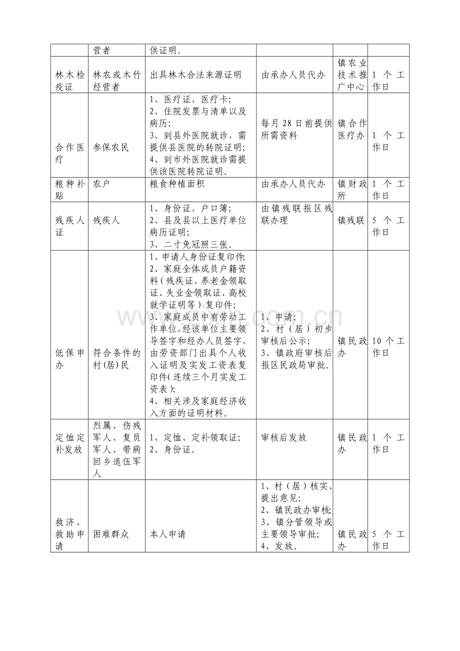 大通镇为民服务全程代理项目.docx_第2页