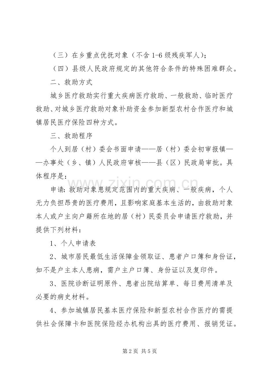 20XX年医疗救助申请书3篇.docx_第2页