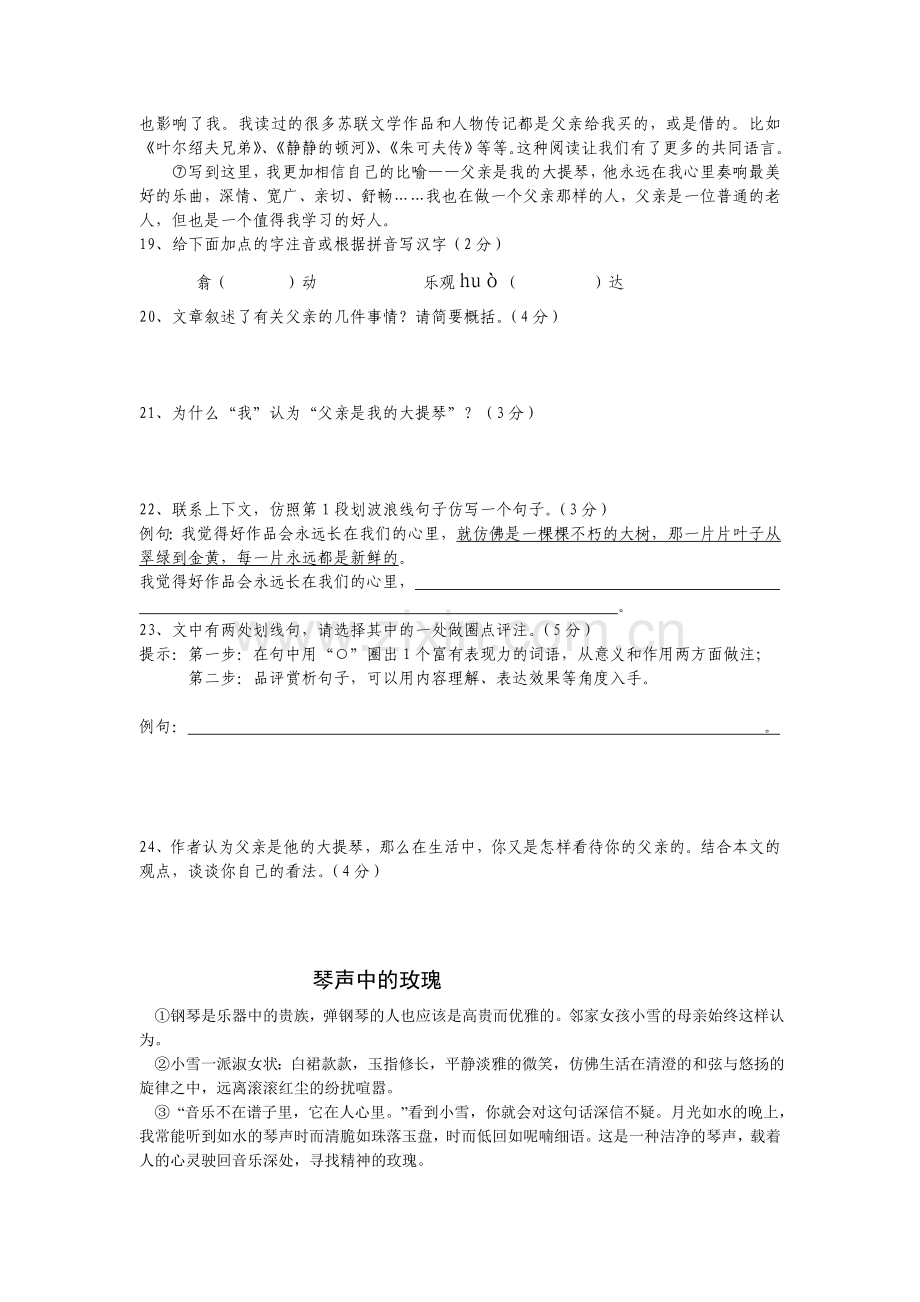 父亲是我的大提琴.doc_第2页