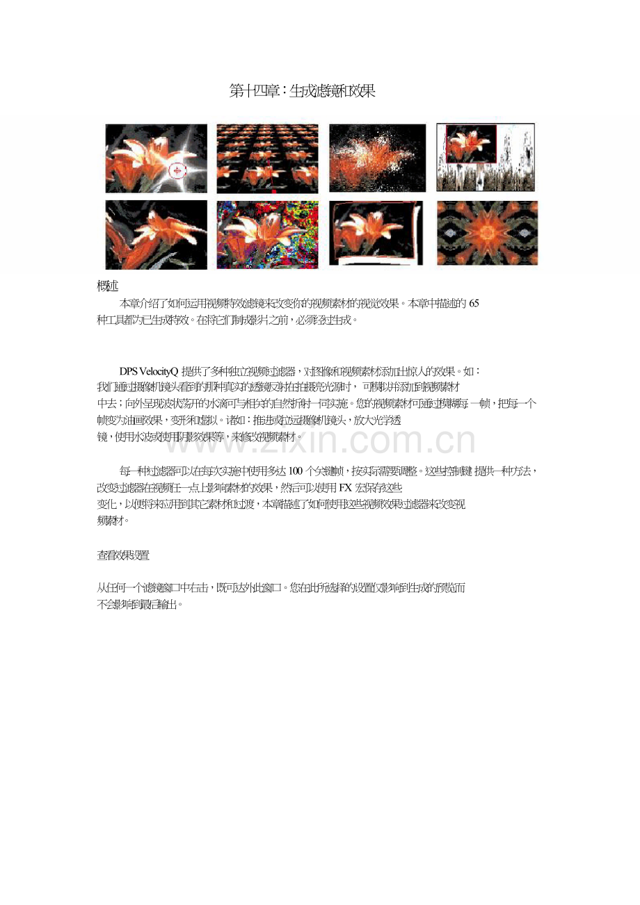 DPS教程第十四章：生成过滤器.doc_第1页