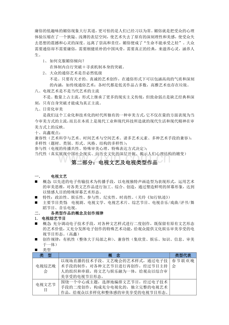 中国传媒大学广播电视艺术基础.docx_第2页