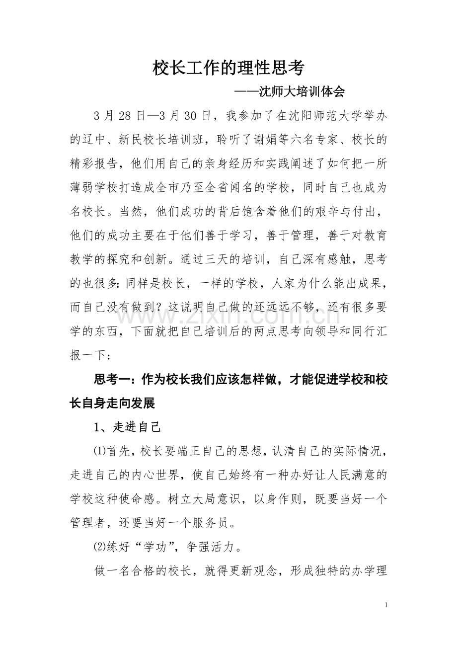 校长工作的理性思考.doc_第1页