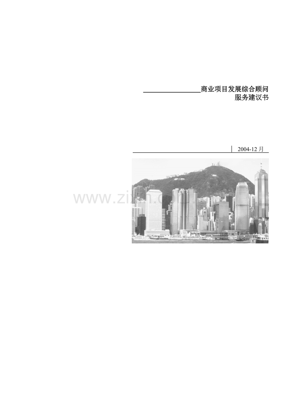 商业研究策划服务建议书.docx_第1页