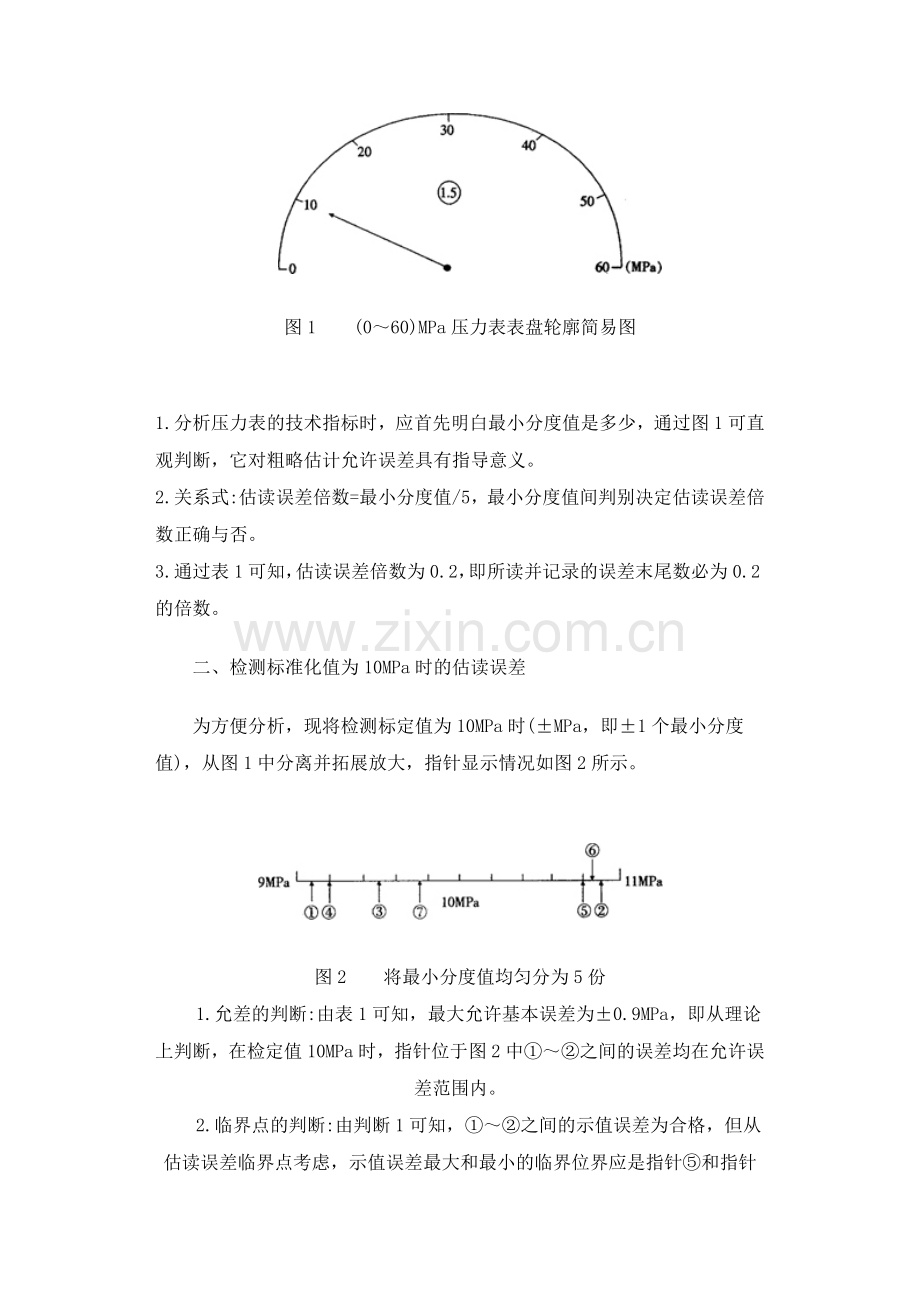 谈压力表估读误差的分析与确定.docx_第2页