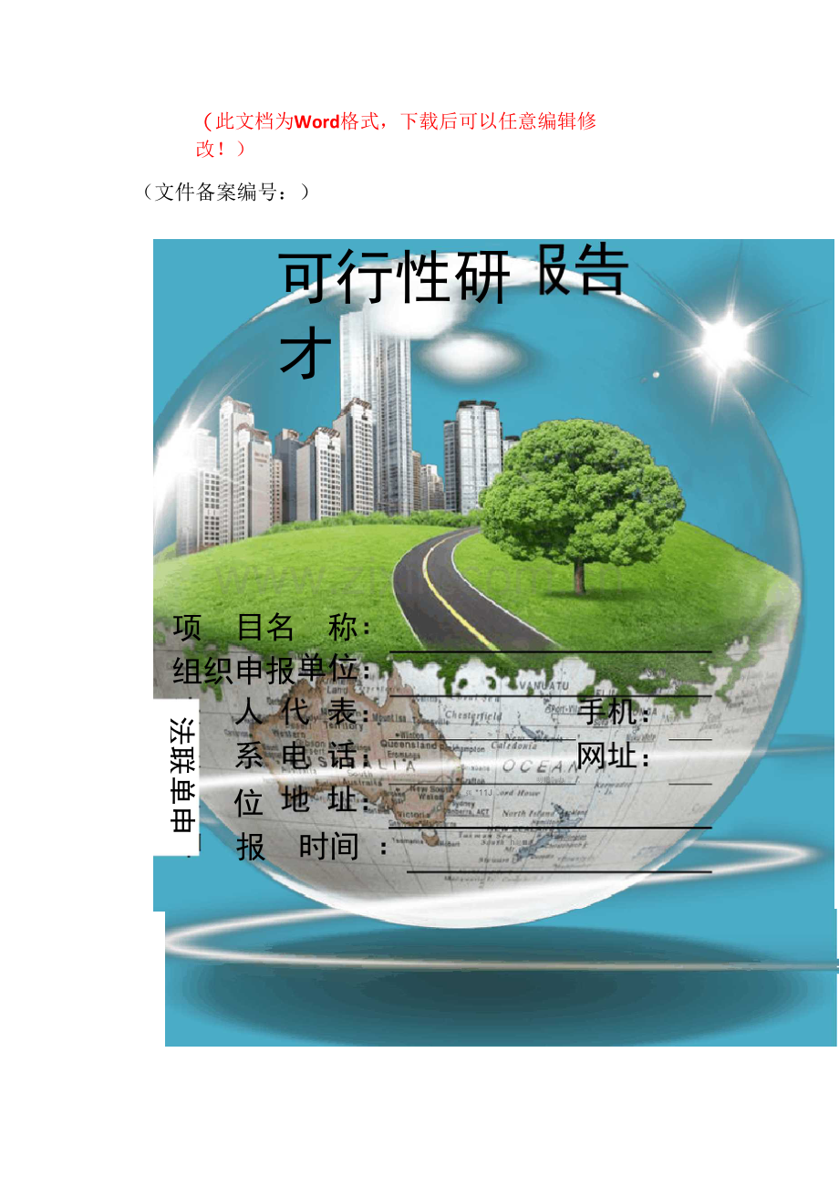 医疗废物处理可行性研究报告.docx_第1页