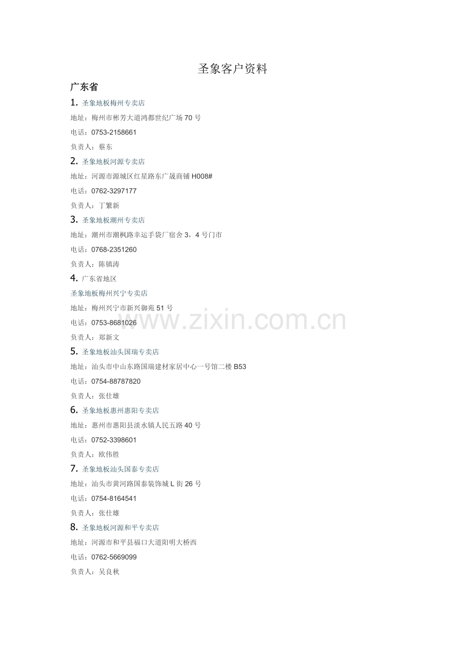 圣象全国经销商大全.docx_第1页