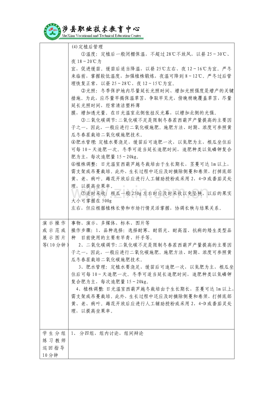 日光温室西葫芦越冬栽培技术.doc_第2页