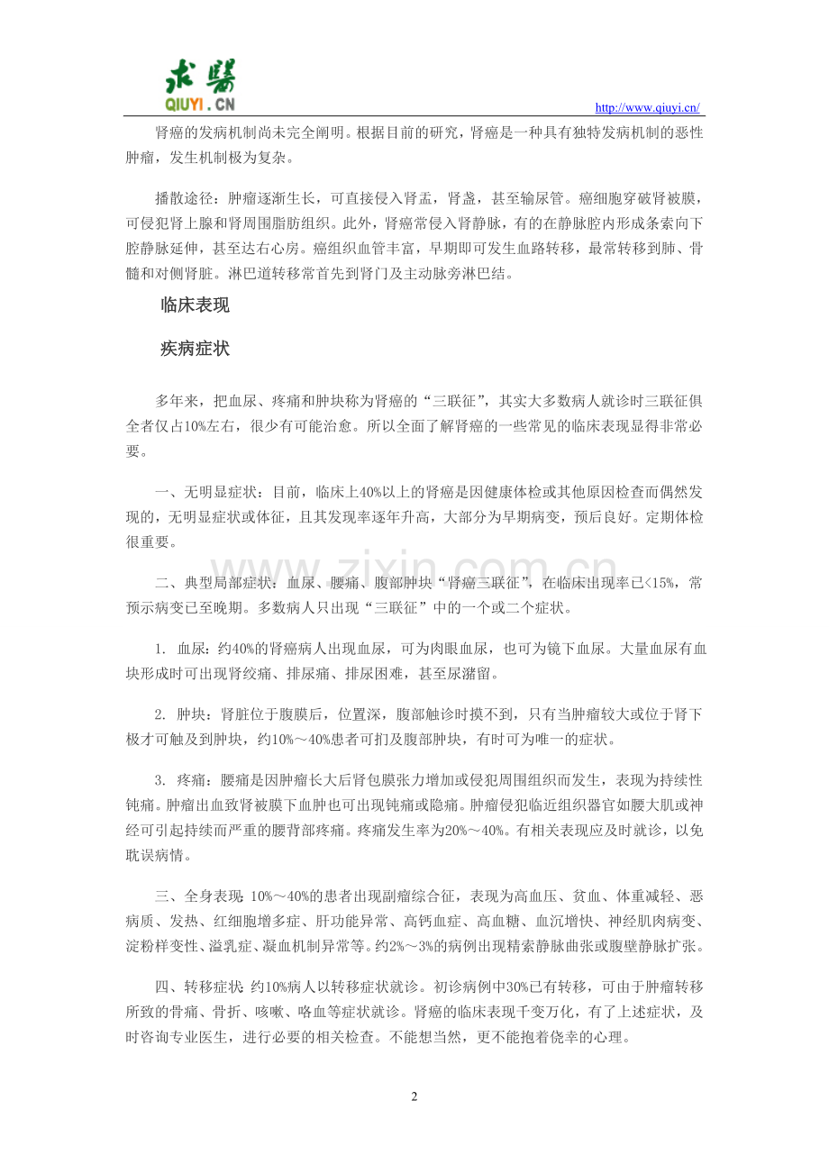 肾癌诊治指南.doc_第2页