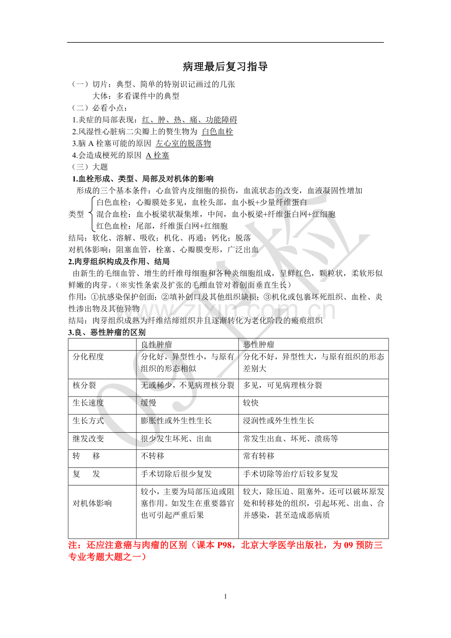 病理最后复习指导.doc_第1页