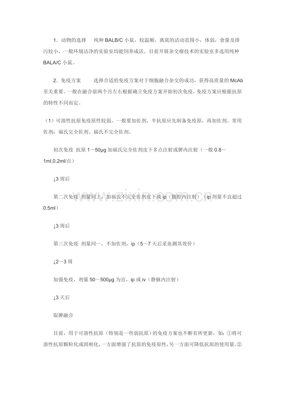 单克隆抗体的制备原理.doc_第2页